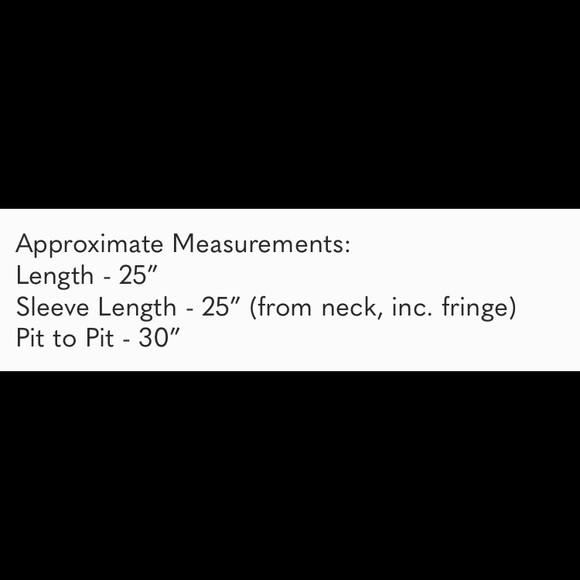 Cabi Fiesta Poncho Sweater, size M - Picture 9 of 9